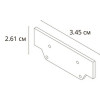Заглушка A631005E Arte Lamp ЧЕРНЫЙ, БЕЛЫЙ