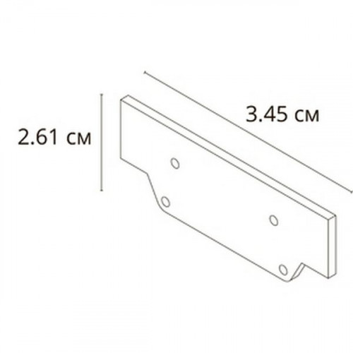 Заглушка A631005E Arte Lamp ЧЕРНЫЙ, БЕЛЫЙ