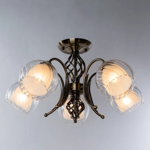 Люстра потолочная A1607PL-5AB Arte Lamp АНТИЧНАЯ БРОНЗА