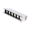 ST762.542.07 Св-к встр. белый LED 1*7W 4000K 550Lm Ra 90 24° IP20 L125xW30xH36 170-240V