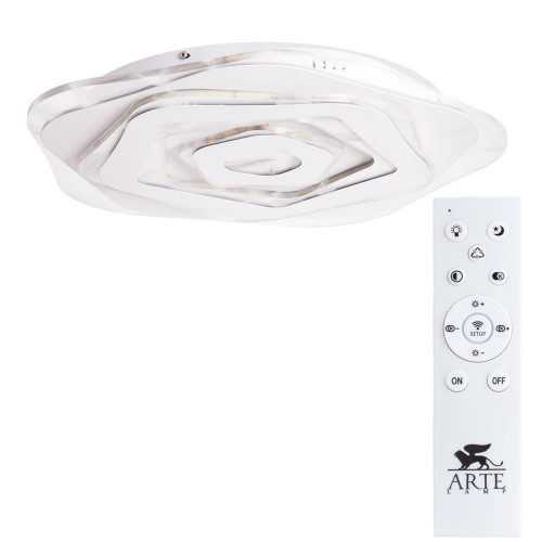 Люстра потолочная A1398PL-1CL Arte Lamp Прозрачный