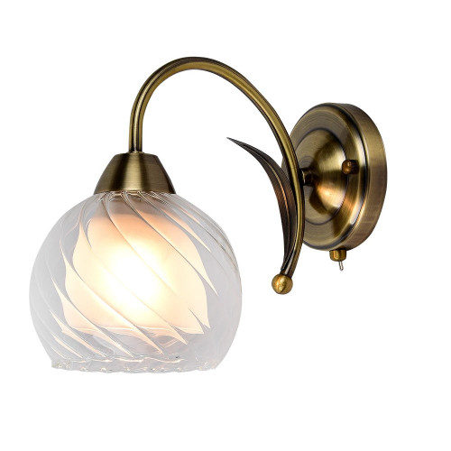 Бра A1607AP-1AB Arte Lamp АНТИЧНАЯ БРОНЗА
