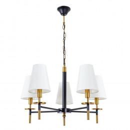 Люстра подвесная A4075LM-5BK Arte Lamp Черный