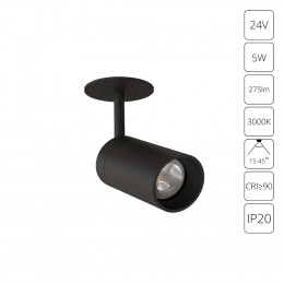 Светильник потолочный A6387PL-1BK Arte Lamp Черный