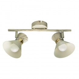 Спот A1406AP-2WG Arte Lamp БЕЛО-ЗОЛОТОЙ