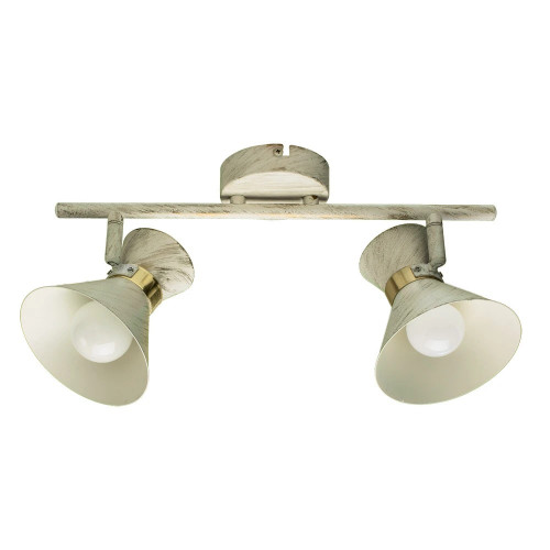Спот A1406AP-2WG Arte Lamp БЕЛО-ЗОЛОТОЙ