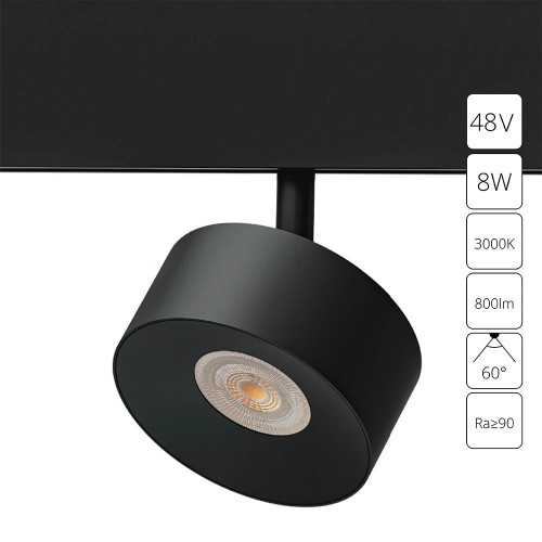 A4781PL-1BK Магнитный трековый светильник Arte Lamp LINEA A4781PL-1BK