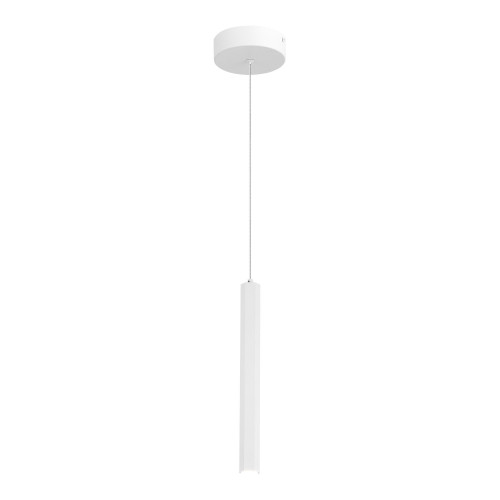 ST614.503.06 Светильник подвесной ST-Luce Белый/Белый LED 1*6W 4000K 330Lm 36° D32xH1900