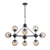 Люстра на штанге A1664SP-10BK Arte Lamp Черный