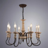 Люстра подвесная A1700LM-8BR Arte Lamp Коричневый