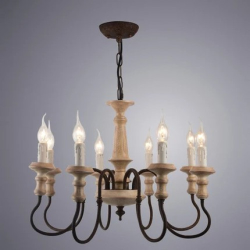 Люстра подвесная A1700LM-8BR Arte Lamp Коричневый