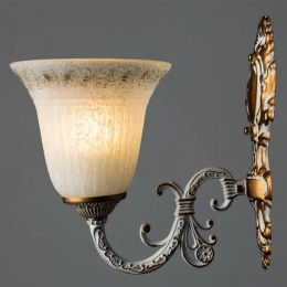 Бра A1032AP-1WG Arte Lamp БЕЛО-ЗОЛОТОЙ