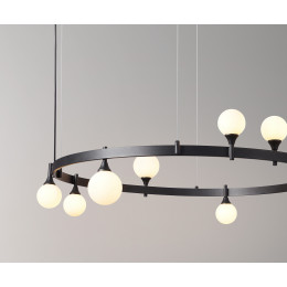 Люстра подвесная 07808-8,19 Kink Light Черный