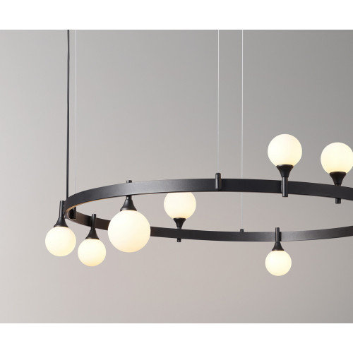 Люстра подвесная 07808-8,19 Kink Light Черный