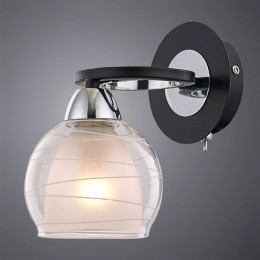 Бра A1604AP-1BK Arte Lamp Черный