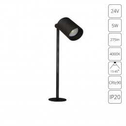 Светильник потолочный A6195LT-1BK Arte Lamp Черный
