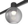 ST819.446.03 Магнитный трековый светильник FARM Черный LED 1*3W 4000K 89Lm Ra90 120 IP20 D85xH115 2