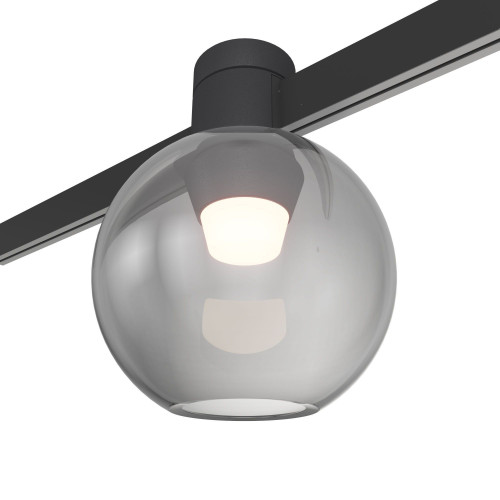 ST819.446.03 Магнитный трековый светильник FARM Черный LED 1*3W 4000K 89Lm Ra90 120 IP20 D85xH115 2