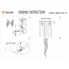 Люстра 08456-10A,19 Kink Light Черный