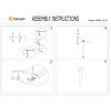 Светильник подвесной 08456-1A,19 Kink Light Черный