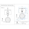 Лампа настольная 07709-T,01-20(01) Kink Light Белый + Бронза