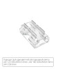 A40-08-1CCT Коннектор для светодиодной ленты 9в1, 8мм STRIP-ACCESSORIES A40-08-1CCT