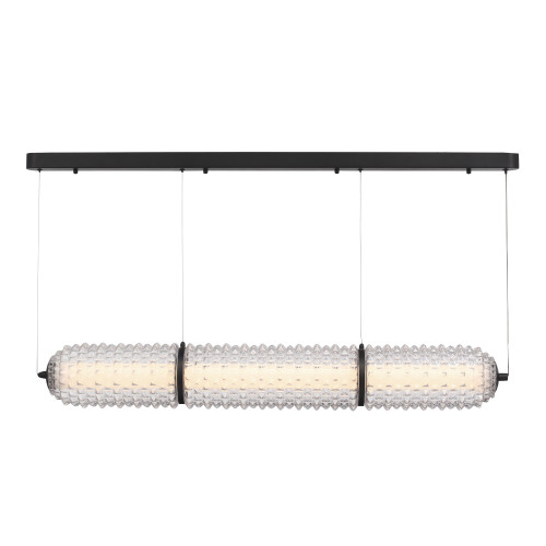 SL6144.413.01 Светильник подвесной ST-Luce черный/прозрачный LED 1*37W 4000K