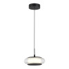 SL6239.403.01 Светильник подвесной ST-Luce черный/прозрачный LED 1*7W 3000K