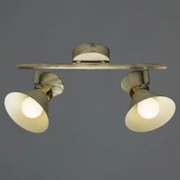 Спот A1406AP-2WG Arte Lamp БЕЛО-ЗОЛОТОЙ