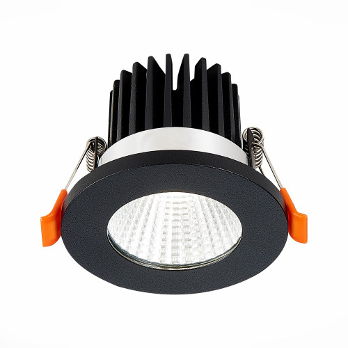ST704.438.10 Св-к встр. Черный LED 1*10W 3000K 900Lm Ra>90 38° IP20 D79xH62 170-240V