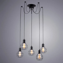 Люстра подвесная A1109SP-5BK Arte Lamp Черный