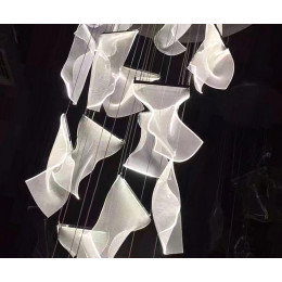 Люстра каскадная Лиора хром Led 200W 08035-20A,02 