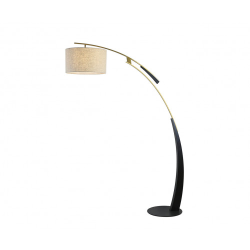 Торшер 07054-F,19-20 Kink Light Черный + Бронза
