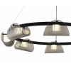 Люстра подвесная 08447-8A,19(16) Kink Light Черный