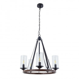 Люстра подвесная A7014SP-5BK Arte Lamp Черный