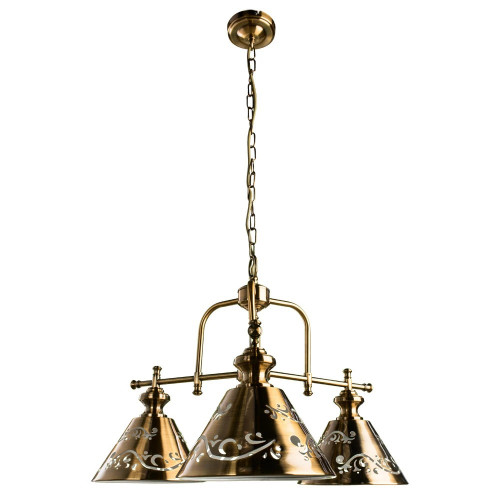 Люстра подвесная A1511LM-3PB Arte Lamp ПОЛИРОВАННАЯ МЕДЬ