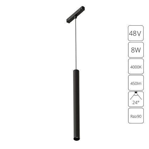 A4770SP-1BK Магнитный трековый светильник Arte Lamp LINEA A4770SP-1BK