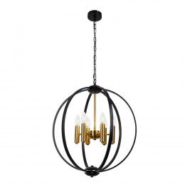 Люстра подвесная A7013SP-6BK Arte Lamp Черный
