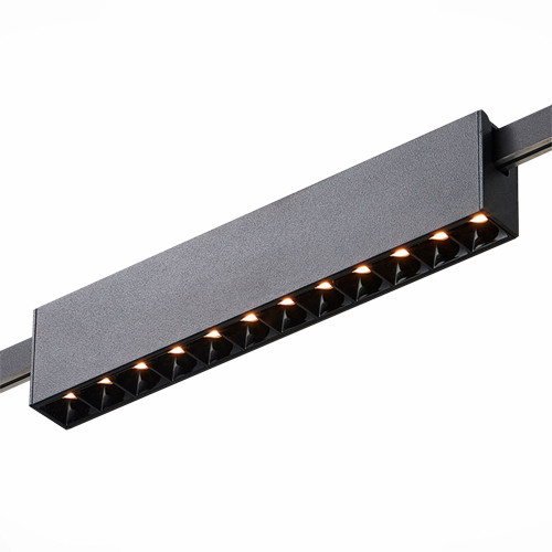 ST816.446.12 Магнитный трековый светильник FARM Черный LED 1*12W 4000K 706Lm Ra90 40 IP20 L232xW24x