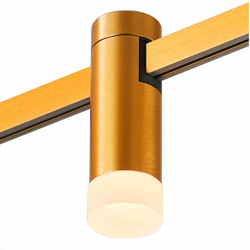 ST812.246.03 Магнитный трековый светильник FARM Золотистый LED 1*3W 4000K 210Lm Ra90 120 IP20 D29xH9