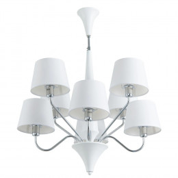 Люстра на штанге A1528LM-8WH Arte Lamp Белый