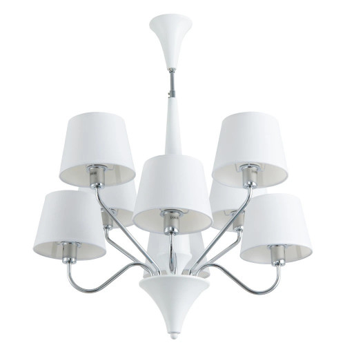 Люстра на штанге A1528LM-8WH Arte Lamp Белый