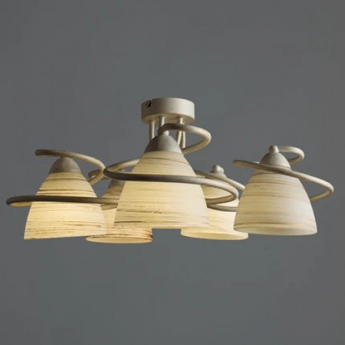 Люстра потолочная A1565PL-5WG Arte Lamp БЕЛО-ЗОЛОТОЙ