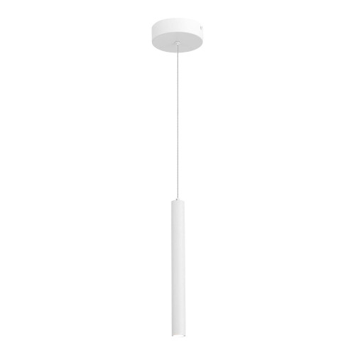 ST613.503.06 Светильник подвесной ST-Luce Белый/Белый LED 1*3W 4000K 260Lm 36° D30xH1900