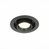 ST702.348.12 Св-к встр. Черный LED 1*12W 4000K 900Lm Ra80 24° IP20 D90xH92 180-240V