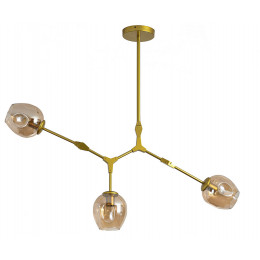 Люстра на штанге 07512-3,33 Kink Light Матовое золото