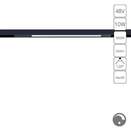 A7493PL-1BK Магнитный трековый светильник Arte Lamp OPTIMA 0.1-10V A7493PL-1BK
