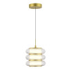 SL6239.203.03 Светильник подвесной ST-Luce золото/прозрачный LED 1*16W 3000K