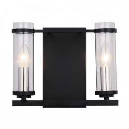 Светильник настенный SL334.401.02 ST-Luce Черный / никель