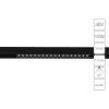 A4675PL-1BK Магнитный трековый светильник Arte Lamp LINEA A4675PL-1BK